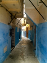 Winding streets of the Medina, Tangiers