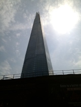 Another new addition to the London skyline since I last visited - The Shard.