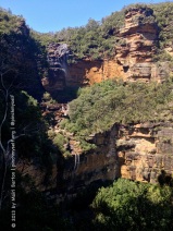 This shot shows both the Upper and Lower Wentworth Falls.